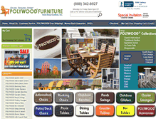 Tablet Screenshot of polywoodfurniture.com